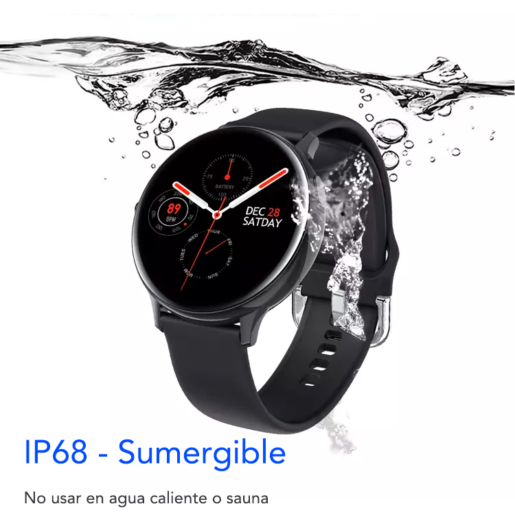 Smart Watch pantalla Full Touch y Sumergible IP68 - S20 – ROXXOSHOP